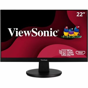 ViewSonic VA2256-MHD 22 Inch IPS 1080p Monitor with Ultra-Thin Bezels, HDMI, DisplayPort and VGA Inputs for Home and Office - Image 1