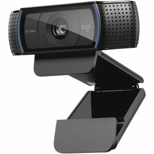 Logitech C920S Full HD Pro Webcam, 1080p/30fps Video Calling, Clear Stereo Audio, Light Correction, Privacy Shutter - Image 1