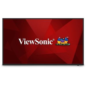ViewSonic CDE5512 55" 4K UHD Commercial Display with VESP, Wireless Screen Sharing, USB Wi-Fi Capabilities, RJ45, HDMI, USB C - Image 1