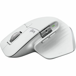Logitech MX Master 3S for Mac - Wireless Bluetooth Mouse with Ultra-fast Scrolling, Ergo, 8K DPI, Quiet Clicks, Pale Gray - Image 1