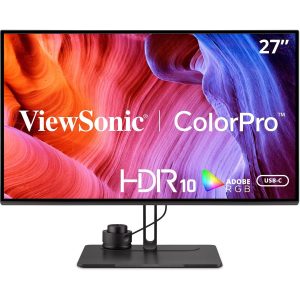 ViewSonic VP2786-4K 27 Inch Premium IPS 4K USB C Monitor with Integrated Color Wheel, 100% Adobe RGB, 98% DCI-P3, Pantone Validated, 90W Charging, HDMI, DisplayPort for Professional Home and Office - Image 1