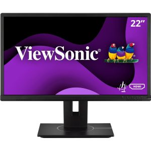 ViewSonic VG2240 22 Inch 1080p Ergonomic Monitor with Integrate USB Hub, HDMI, DisplayPort, VGA Inputs for Home and Office - Image 1