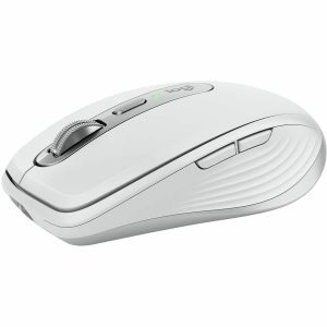 Logitech MX Anywhere 3S Compact Wireless Mouse, Fast Scrolling, 8K DPI Any-Surface Tracking, Quiet Clicks, Pale Gray - Image 1