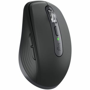 Logitech MX Anywhere 3S Wireless Mouse for Business - Bluetooth, Quiet Click, Secure Logi Bolt, Graphite - Image 1