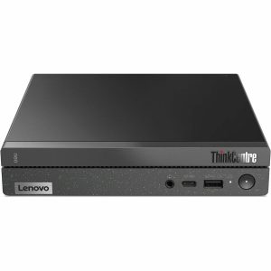 Lenovo ThinkCentre neo 50q Gen 4 12M2000QUX Desktop Computer - Intel Core i3 12th Gen i3-1215U - 8 GB - 256 GB PCI Express NVMe 4.0 x4 SSD - Tiny - Black - Image 1