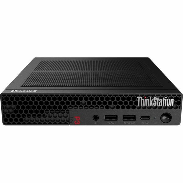 Lenovo ThinkStation P3 30H00073US Workstation - 1 Core i5 14th Gen i5-14500 - vPro Technology - 16 GB - 512 GB SSD - Tiny - Black