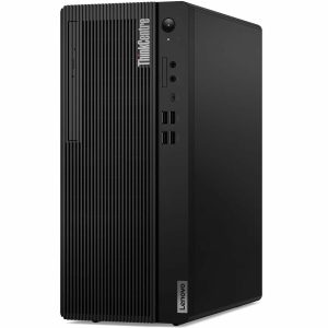 Lenovo ThinkCentre M70t Gen 5 12U0000MUS Desktop Computer - Intel Core i5 14th Gen i5-14500 - vPro Technology - 16 GB - 256 GB SSD - Tower - Black - Image 1