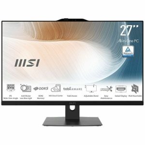 MSI Modern AM272P - 821US 27" display All-in-One PC- Intel Core 7 150U - 32 GB - 1TB NVMe SSD - WIN 11 PRO - Image 1