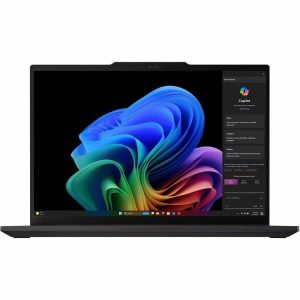Lenovo ThinkPad T14s Gen 6 21N10000US 14" Copilot+ PC Notebook - WUXGA - 60 Hz - Qualcomm Snapdragon X Elite X1E-78-100 - 32 GB - 1 TB SSD - English Keyboard - Black - Image 1