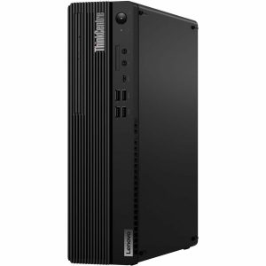 Lenovo ThinkCentre M75s Gen 5 12TA000NUS Desktop Computer - AMD Ryzen 5 PRO 8600G - 16 GB - 512 GB SSD - Small Form Factor - Black - Image 1