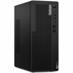Lenovo ThinkCentre M70t Gen 5 12U00015US Desktop Computer - Intel Core i7 14th Gen i7-14700 - vPro Technology - 32 GB - 1 TB SSD - Tower - Black - Image 1