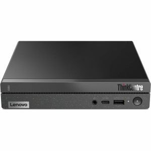 Lenovo ThinkCentre neo 50q Gen 4 12M2002HUS Tiny Thin Client Core i3 (12th Gen) i3-1215U Hexa-core (6 Core) 1.20 GHz - Black - Image 1