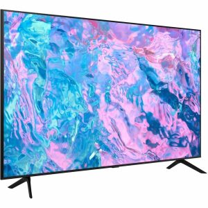 Samsung Crystal HCU7080 HG55CU708NF 55" Smart LED-LCD TV - 4K UHDTV - High Dynamic Range (HDR) - Black - Image 1
