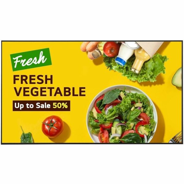 LG 65'' UV5N-E UHD Digital Signage with BrightSignOS™