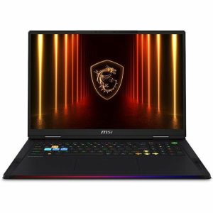 MSI Raider 18 HX AI A2XW RAIDER 18 HX AI A2XWJG-069US 18" Gaming Notebook - UHD+ - 120 Hz - Intel Core Ultra 9 285HX - 64 GB - 2 TB SSD - Core Black - Image 1