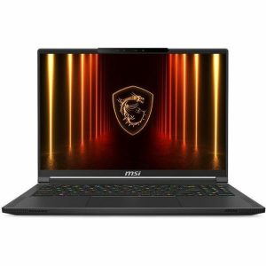 MSI Stealth A16 AI+ Stealth A16 AI+ A3XWIG-076US 16" Copilot+ PC Gaming Notebook - QHD+ - 240 Hz - AMD Ryzen AI 9 HX 370 - 32 GB - 2 TB SSD - Core Black - Image 1