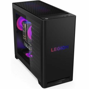 Lenovo Legion T5 30AGB10 90YJ0015US Gaming Desktop Computer - AMD Ryzen 7 7700X - 32 GB - 1 TB SSD - Tower - Eclipse Black - Image 1