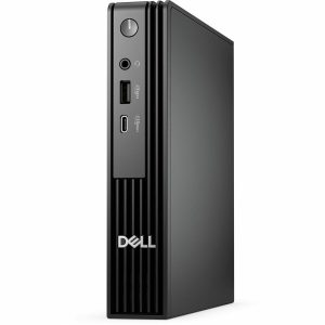 Dell Pro Micro QCM1250 Desktop Computer - Intel Core i3 14th Gen i3-14100T - 8 GB - 256 GB PCI Express NVMe 4.0 SSD - Micro PC - Image 1