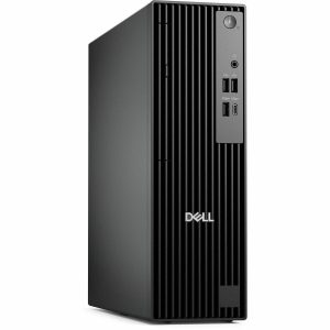 Dell Pro QCS1255 Desktop Computer - AMD Ryzen 5 8500G - 8 GB - 256 GB SSD - Slim PC - Standard Black - Image 1