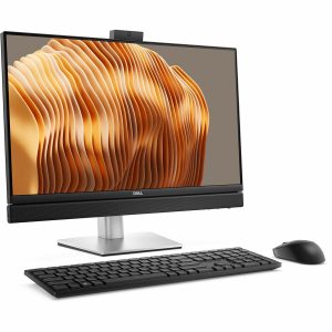 Dell Pro QB24250 All-in-One Computer - Intel Core Ultra 7 265 - vPro Technology - 16 GB - 512 GB SSD - 23.8" Full HD Touchscreen - Desktop - Silver - Image 1