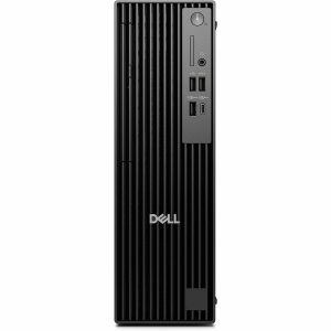 Dell Pro Slim Plus QBS1250 Desktop Computer - Intel Core Ultra 5 235 - 16 GB - 512 GB SSD - Slim PC - Standard Black - Image 1