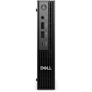 Dell Pro QBM1250 Desktop Computer - Intel Core Ultra 7 265 - vPro Technology - 16 GB - 512 GB SSD - Micro PC - Black - Image 1