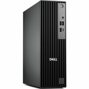 Dell Pro QCS1250 Desktop Computer - Intel Core Ultra 5 235 - 8 GB - 256 GB SSD - Slim PC - Standard Black - Image 1
