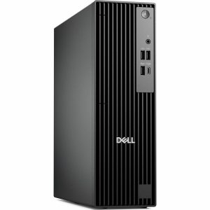 Dell Pro QCS1250 Desktop Computer - Intel Core Ultra 7 265 - vPro Technology - 16 GB - 512 GB SSD - Slim PC - Standard Black - Image 1