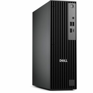 Dell Pro QCS1250 Desktop Computer - Intel Core i5 14th Gen i5-14500 - 8 GB - 256 GB SSD - Slim PC - Standard Black - Image 1