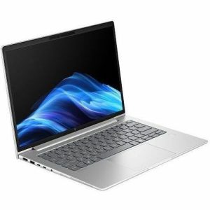 HP EliteBook 6 G1i 14" Touchscreen Notebook - WUXGA - Intel Core Ultra 5 225U - 16 GB - 512 GB PCIe NVMe SSD - English Keyboard - Pike Silver Aluminum - Image 1
