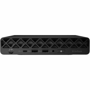 HP EliteDesk 8 G1i Desktop Computer - Intel Core Ultra 5 235T - vPro Technology - 16 GB - 256 GB SSD - Desktop Mini - Jack Black - Image 1