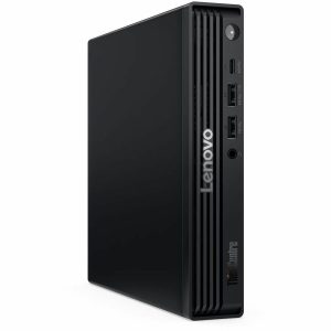 Lenovo ThinkCentre M70q Gen 6 13A40027US Desktop Computer - Intel Core Ultra 5 225T - 32 GB - 512 GB SSD - Tiny - Black - Image 1