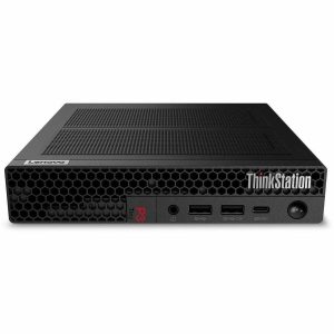 Lenovo ThinkStation P3 Gen 2 30K5001VUS Workstation - 1 x Intel Core Ultra 7 265 - vPro Technology - 32 GB - 1 TB SSD - Tiny - Black - Image 1