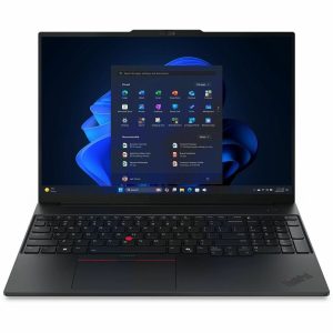 Lenovo ThinkPad E16 Gen 3 21SR0035US 16" Notebook - WUXGA - 60 Hz - Intel Core Ultra 5 225U - 16 GB - 256 GB SSD - English Keyboard - Black - Image 1