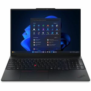 Lenovo ThinkPad E16 Gen 3 21SR0033US 16" Notebook - WUXGA - 60 Hz - Intel Core Ultra 7 255H - 16 GB - 512 GB SSD - English Keyboard - Black - Image 1
