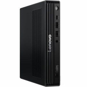 Lenovo ThinkCentre M90q Gen 6 13AC001XUS Desktop Computer - Intel Core Ultra 7 265 - 32 GB - 256 GB PCI Express NVMe 4.0 x4 SSD - Tiny - Black - Image 1
