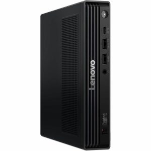 Lenovo ThinkCentre M90q Gen 6 13AC0026US Desktop Computer - Intel Core Ultra 9 285 - 32 GB - 256 GB PCI Express NVMe 4.0 x4 SSD - Tiny - Black - Image 1