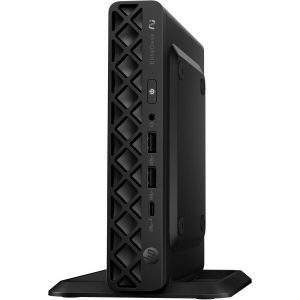 HP EliteDesk 8 G1a Desktop Computer - AMD Ryzen AI 5 PRO 340 - 16 GB - 512 GB SSD - Mini PC - Jack Black - Image 1